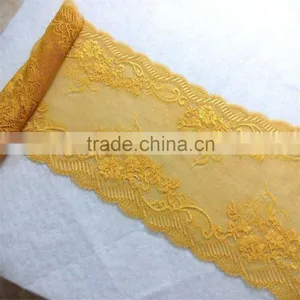 2016 New Arrival Floral Print Lace Jacquard Lace Fabric for Underwear Quality Choice thumbnail-6