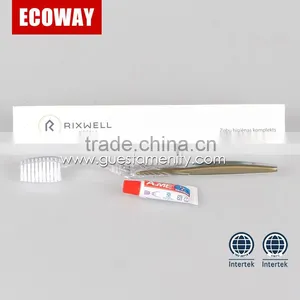 Hotel Supplies Toothbrush Set High Quality Hotel Toothbrush Kit for Sale thumbnail-1