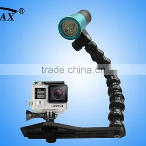 Hi-max V11 Diving Video Light 2400lm U2led White & Red Lighting Underwater Diving thumbnail-5