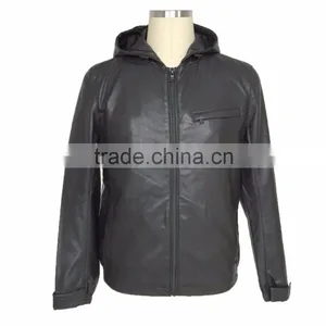 Manufacturer OEM Men PU Acket 2016 Fashion thumbnail-2