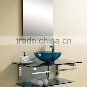 European Style Glass Basin, Glass Sink YO-G086C thumbnail-3