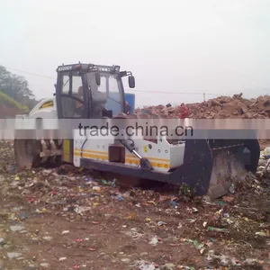 The Atmosphere And Beautiful Appearance OF Hydraulic Landfill Compactor For Sale thumbnail-2