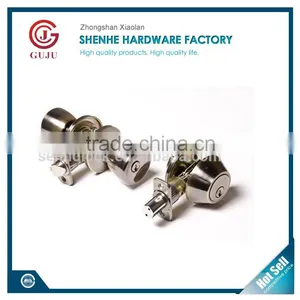 2016 American Door Knob Fire Rated Tulip Stainless Steel Door Deadbolt Sets thumbnail-1