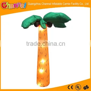 2016 Led Lighted Inflatable Coconut Tree, Inflatable Coconut Palm Tree thumbnail-1