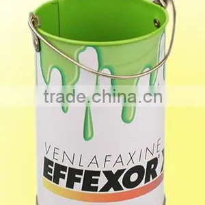 Cylinder Paiting Tin Bucket Without Cover thumbnail-1