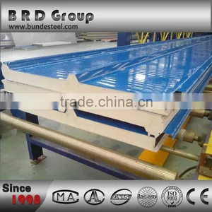 High Standard Zinc Coated pu Sandwich Roof Panels thumbnail-1