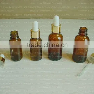 Amber Dropper Bottle, Essential Oil Bottle, Aroma Oil Bottle thumbnail-1