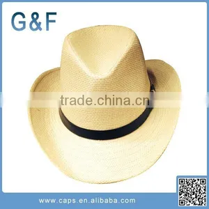 Custom Cheap Panama Straw Hat thumbnail-4