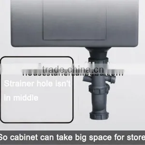 CUPC SUS304 Undermount Single Bowl Handmade Kitchen Sink With Round Corner thumbnail-5