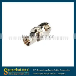 SMA-TNC Adapter SMA Plug to RP-TNC Jack Straight Pigtail Cable Adapter thumbnail-1