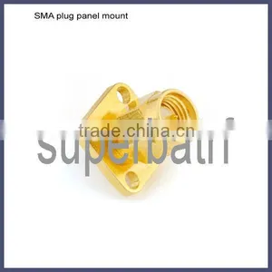 Panel Mount Sma Connector Male Plug Soder thumbnail-1
