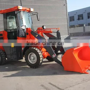 Mini 1t Wheel Loader With Joyustick and Quick Change for Road Construction thumbnail-1