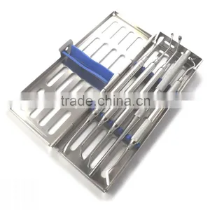 Basic Implant Sinus Lift Instruments Kit With Free Cassette Periosteal Elevators thumbnail-1