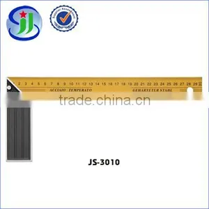 2016 Yongkanng Supplier Yellow L Shaped Ruler With Aluminium Seat thumbnail-1