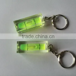 Spirit Level -black Base,1 Bubble Level Indicate Level Gift Bubble Key Chain Spirit Level thumbnail-1