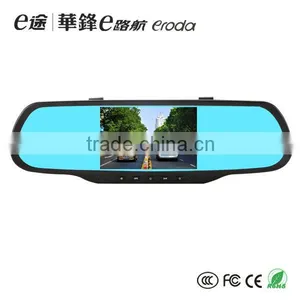 Andriod Car Mirror Car Gps Navigation With Wireless Rearview Camera Support Blutooth and Recording thumbnail-1