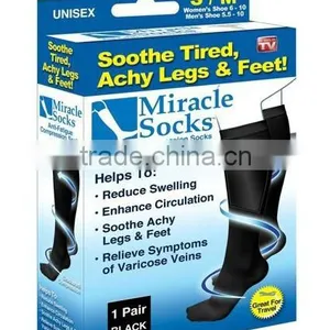 Miracle Socks Soothe Tired Achy Legs and Feet thumbnail-1