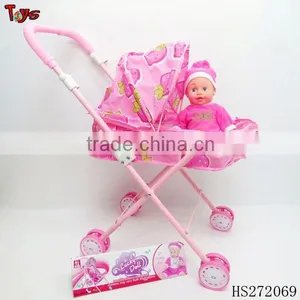 Music Doll With Baby Toy Stroller thumbnail-1