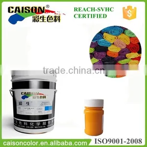 Great Durability Agate Yellow Color Pigment for Textile Dyeing thumbnail-1