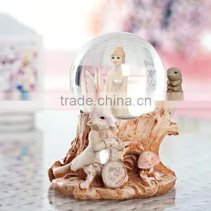 High Grade Handicrafts Ballet Girl Romantic Crystal Ball Music Box thumbnail-3