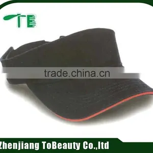 100%cotton Elastic Back Cotton Sun Visors thumbnail-1