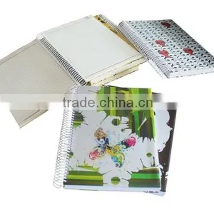 2015 Plastic Cover Spiral Notebook Office Supply Notebook for Wholesaler thumbnail-3