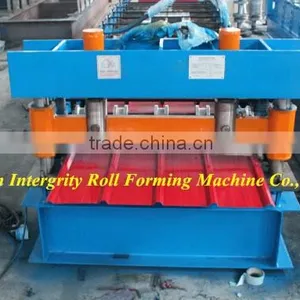 Trapezoidal Profile Roofing Sheet Metal Cold Roll Forming Machine,Roof Tile Roll Former thumbnail-3