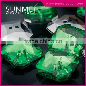 Decorative Square Fabric Cover Button thumbnail-2