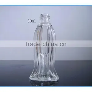 30ml Fish Shaped Glass Perfume/nail Varnish Bottle thumbnail-1