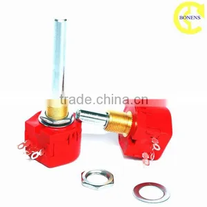 Wx118 200V 1w Carbon Film Potentiometer Wirewound Resistor Factory thumbnail-4
