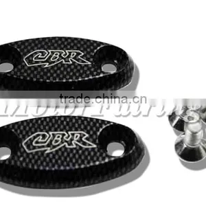Mirror Base Plates for Honda CBR 600 F4 F4i 900 RR 929 954 1000RR MT222-008 Carbon thumbnail-1