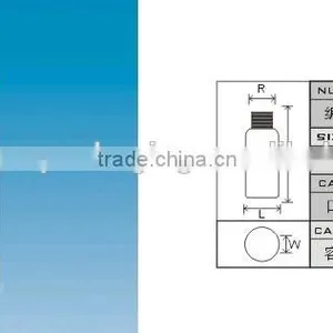 100ml HDPE Tonic Bottle With Screw Cap Skin Care Freshener Bottle thumbnail-2