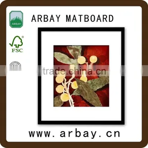 Custom Wholesale High Grade Acid-free Unfinished Wood Frame Matboard thumbnail-3