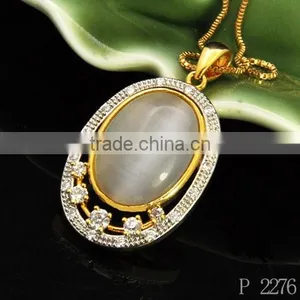 Fashion Style Pendant With Gemstone Jewelry thumbnail-1