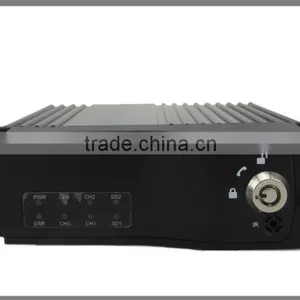 4G GPS MOBILE VEHICLE DVR H.264 BUS VEHICLE DVR WITH SD CARD RECORDING thumbnail-4