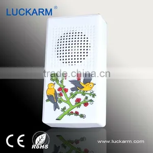 AC Power 220V Canary Bird Sound ABS Material Wired DoorBell Wholesale thumbnail-1
