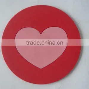 Custom Round Silicone Cup Coaster/cup Pad thumbnail-1