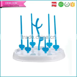 BPA Free Safety Multifunction Baby Feeding Bottle Drying Rack thumbnail-1
