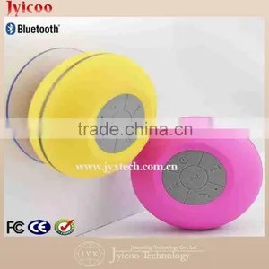 2015 Colorful Portable Waterproof Shower Bluetooth Speaker, Enable Adsorb on Wall and Car thumbnail-1