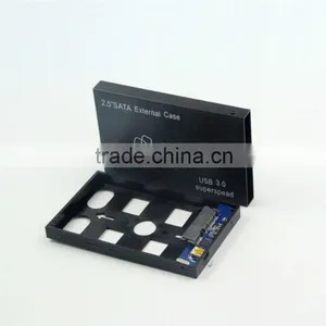 Factory Direct Supply and Hot Sale! New USB 3.0 2.5" Inch SATA Hard Disk Drive HDD Enclosure Support 2.5" SATA HDD thumbnail-1