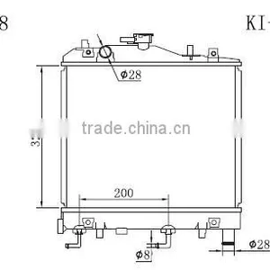 Auto Radiator for k ia OE#18015200 thumbnail-2