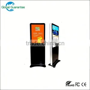 Floor Standing 22inch Motion Sensor Lcd Advertising Display Wall Mount Digital Signage /shenzhen Led With Global Guarantee thumbnail-1