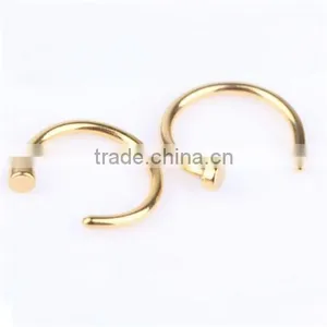 Punk Style New Fashion Nose Ring Stainless Steel thumbnail-4
