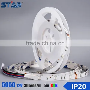 Color Changing 30LED/m 7.2w SMD LED Strip 5050 Rgb thumbnail-2
