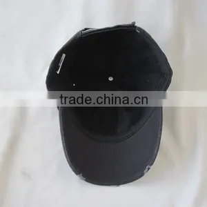 High Quantity Promotional Black Baseball Cap thumbnail-6