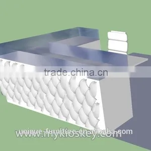 Beauty Salon Reception Desk With Lexury Sofa thumbnail-2