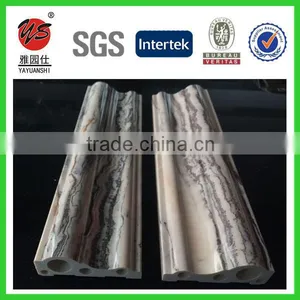 6cm Marble Design Pvc Moulding Profile for uv Sheet thumbnail-4