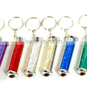 Promotional Acrylic Kaleidoscope Key Chain -glitter Paper thumbnail-1