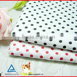 Wholesale Cotton Polka Dot Satin Dress Fabrics thumbnail-1