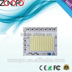 100w High Power Aluminum Flood Light Spot Light 80ra 80LM ac Motor Pcb Board Economy Zonopo 8260 ic thumbnail-1
